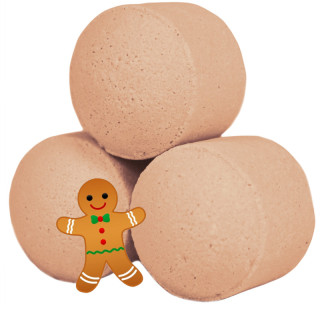 Mini Boules de Bain Gingerbread